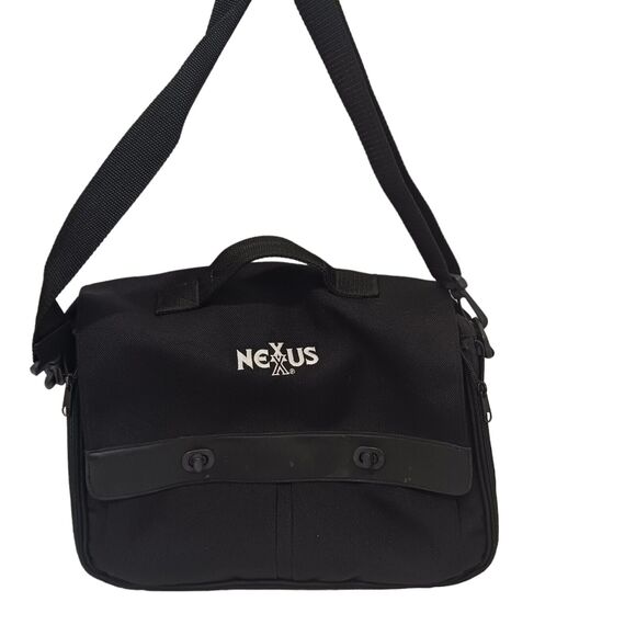 1980s NEXXUS Original Hair Stylist Bag Barber Case Organizer Embroiderd RARE VNT - Picture 1 of 14